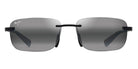 Maui Jim® Lanakila MJI MM624-012 59 - Matte Black With Grey/Neutral Grey Sunglasses