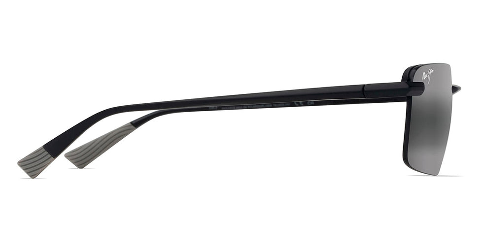 Maui Jim® Laulima MJI MM626-019 61 - Matte Black/Neutral Grey Sunglasses