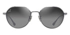 Maui Jim® Kaulana Asian Fit MJI MM627-010 55 - Shiny Dark Ruthenium/Neutral Grey Sunglasses