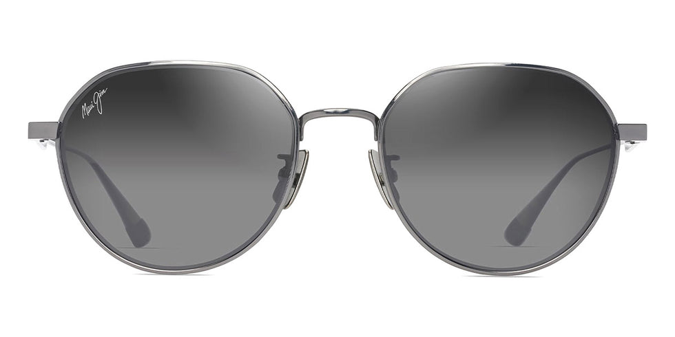 Maui Jim® Kaulana Asian Fit MJI MM627-010 55 - Shiny Dark Ruthenium/Neutral Grey Sunglasses