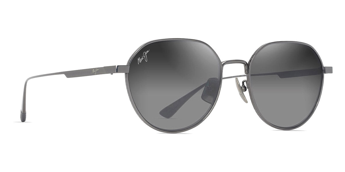 Maui Jim® Kaulana Asian Fit MJI MM627-010 55 - Shiny Dark Ruthenium/Neutral Grey Sunglasses