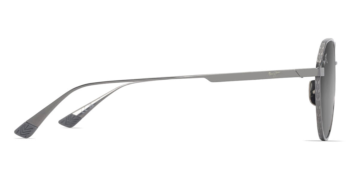 Maui Jim® Kaulana Asian Fit MJI MM627-010 55 - Shiny Dark Ruthenium/Neutral Grey Sunglasses