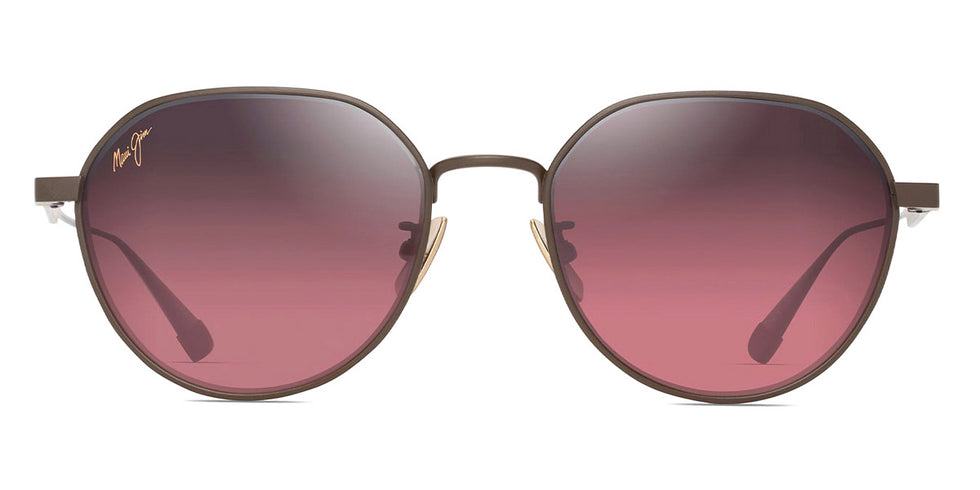 Maui Jim® Kaulana Asian Fit MJI MM627-017 55 - Shiny Brown/Maui Rose Sunglasses