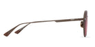 Maui Jim® Kaulana Asian Fit MJI MM627-017 55 - Shiny Brown/Maui Rose Sunglasses