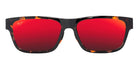 Maui Jim® Keola MJI MM628-029 57 - Shiny Dark Havana/Hawaii Lava Sunglasses