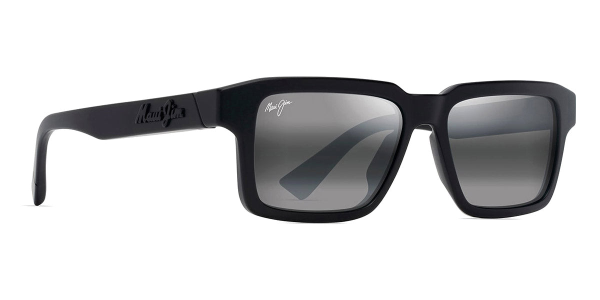 Maui Jim® Kahiko MJI MM635-017 53 - Matte Black/Neutral Grey Sunglasses