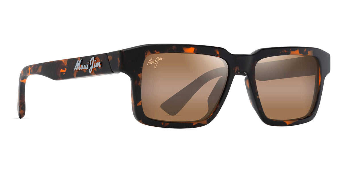 Maui Jim® Kahiko MJI MM635-022 53 - Matte Dark Havana/HCL Bronze Sunglasses