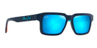 Maui Jim® Kahiko MJI MM635-036 53 - Matte Dark Blue/Blue Hawaii Sunglasses