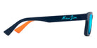 Maui Jim® Kahiko MJI MM635-036 53 - Matte Dark Blue/Blue Hawaii Sunglasses