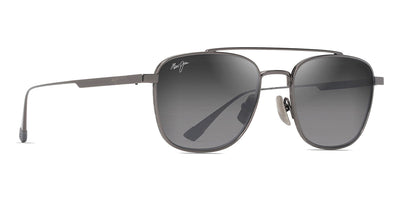 Maui Jim® Kahana MJI MM640-010 53 - Shiny Dark Ruthenium/Neutral Grey Sunglasses