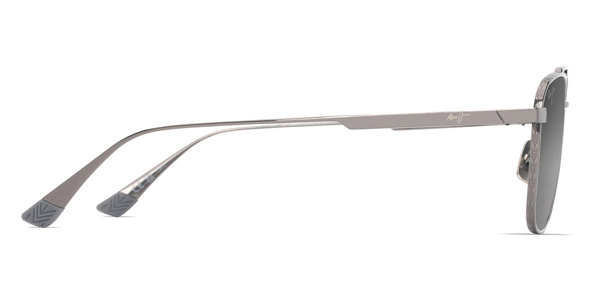 Maui Jim® Kahana MJI MM640-010 53 - Shiny Dark Ruthenium/Neutral Grey Sunglasses
