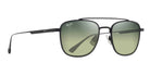 Maui Jim® Kahana MJI MM640-021 53 - Matte Black/Maui HT Sunglasses