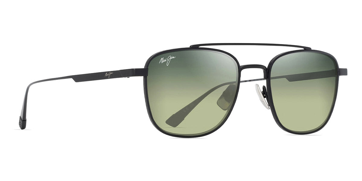 Maui Jim® Kahana MJI MM640-021 53 - Matte Black/Maui HT Sunglasses