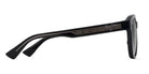Maui Jim® Akahai Asian Fit MJI MM646-013 56 - Shiny Black W In Trans Light Grey/Neutral Grey Sunglasses