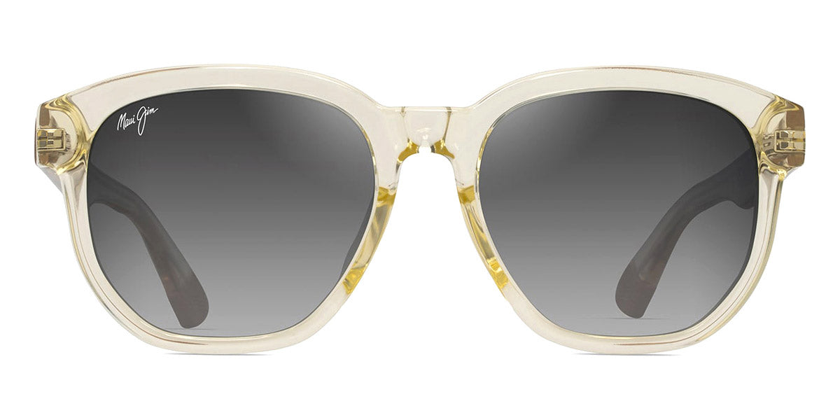 Maui Jim® Akahai Asian Fit MJI MM646-014 56 - Shiny Trans Yellow/Neutral Grey Sunglasses