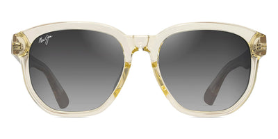 Maui Jim® Akahai Asian Fit MJI MM646-014 56 - Shiny Trans Yellow/Neutral Grey Sunglasses
