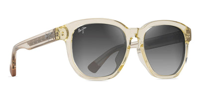Maui Jim® Akahai Asian Fit MJI MM646-014 56 - Shiny Trans Yellow/Neutral Grey Sunglasses