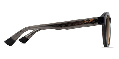 Maui Jim® Akahai Asian Fit MJI MM646-019 56 - Shiny Trans Dark Grey/HCL Bronze Sunglasses