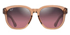 Maui Jim® Akahai Asian Fit MJI MM646-024 56 - Shiny Trans Light Brown/Maui Rose Sunglasses