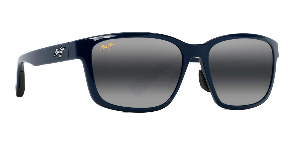Maui Jim® Lehiwa Asian Fit MJI MM648-012 58 - Shiny Blue/Neutral Grey Sunglasses