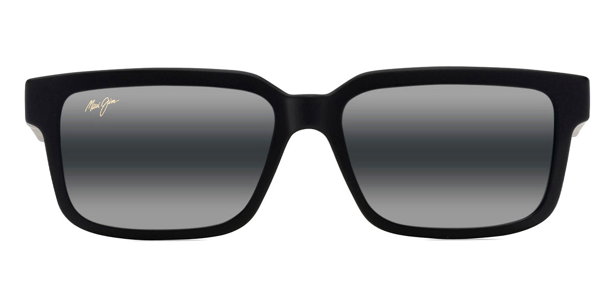 Maui Jim® Hiapo Asian Fit MJI MM655-013 56 - Matte Black/Neutral Grey Sunglasses