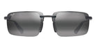 Maui Jim® Laulima Asian Fit MJI MM656-012 61 - Matte Black/Neutral Grey Sunglasses
