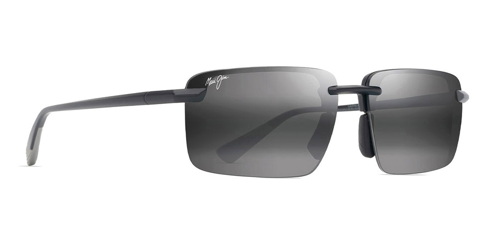 Maui Jim® Laulima Asian Fit MJI MM656-012 61 - Matte Black/Neutral Grey Sunglasses
