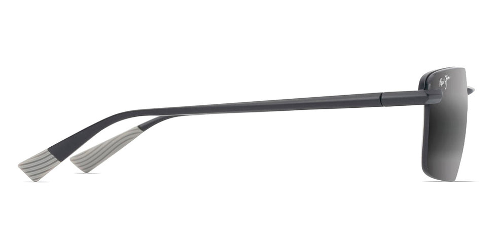 Maui Jim® Laulima Asian Fit MJI MM656-012 61 - Matte Black/Neutral Grey Sunglasses