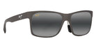 Maui Jim® Hoopili MJI MM683-016 58 - Metal Matte Grey/Neutral Grey Sunglasses