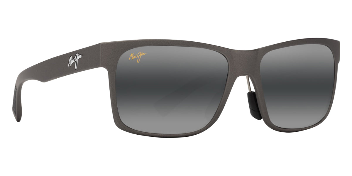 Maui Jim® Hoopili MJI MM683-016 58 - Metal Matte Grey/Neutral Grey Sunglasses