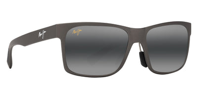 Maui Jim® Hoopili MJI MM683-016 58 - Metal Matte Grey/Neutral Grey Sunglasses