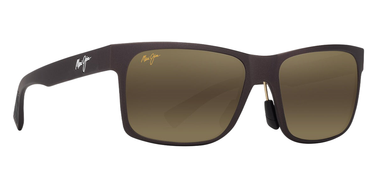 Maui Jim® Hoopili MJI MM683-018 58 - Metal Matte Brown/HCL Bronze Sunglasses