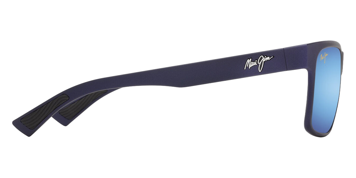 Maui Jim® Hoopili MJI MM683-031 58 - Metal Matte Blue/Blue Hawaii Sunglasses
