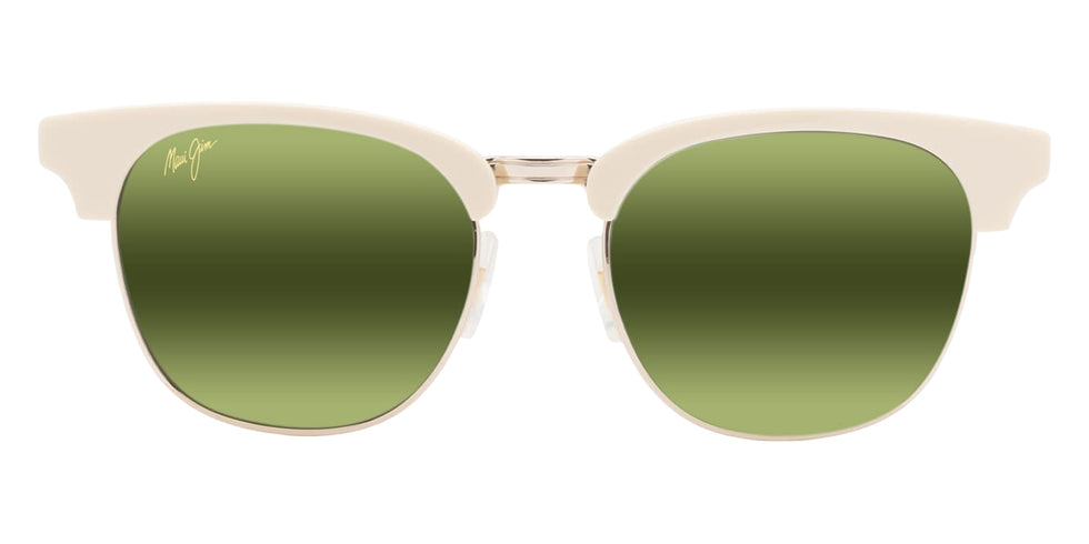 Maui Jim® Holomua MJI MM695-028 52 - Shiny Solid Ivory/Maui HT Sunglasses