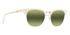 Maui Jim® Holomua MJI MM695-028 52 - Shiny Solid Ivory/Maui HT Sunglasses