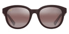 Maui Jim® Ihupani Asian Fit MJI R658-04 53 - Matte Burgundy/Maui Rose Sunglasses