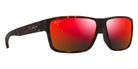 Maui Jim® Uila MJI RM661-10A 62 - Matte Dark Havana With Orange/Hawaii Lava Sunglasses