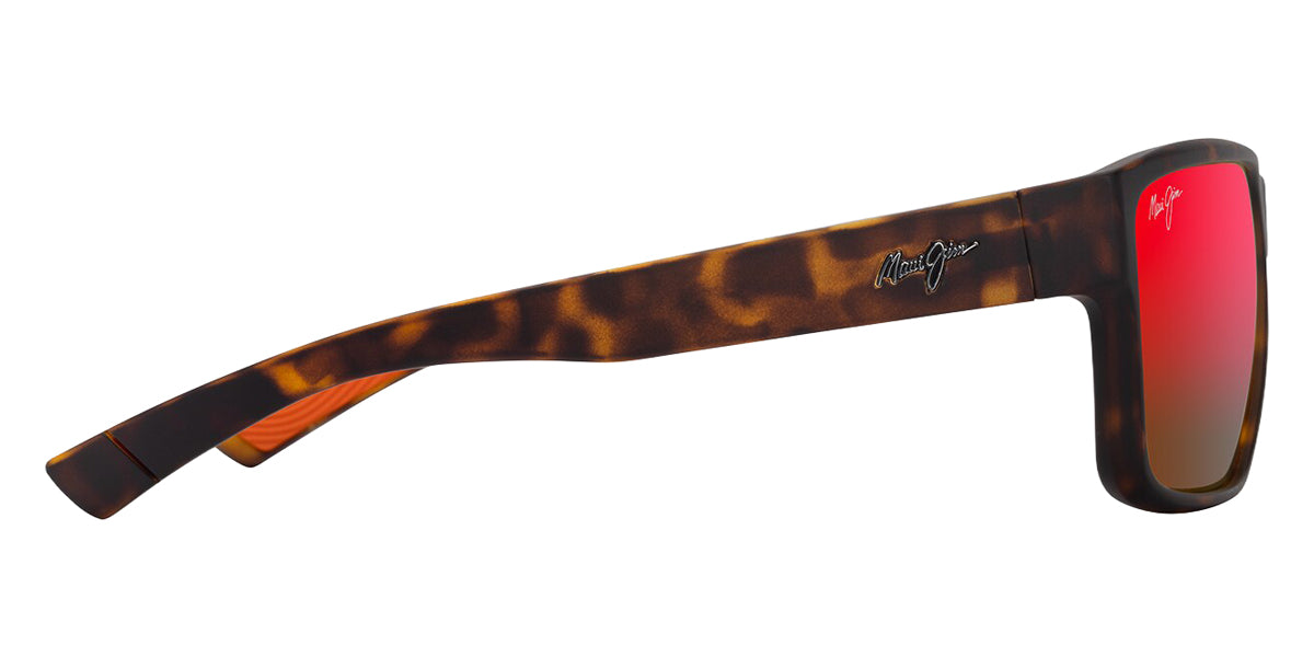 Maui Jim® Uila MJI RM661-10A 62 - Matte Dark Havana With Orange/Hawaii Lava Sunglasses