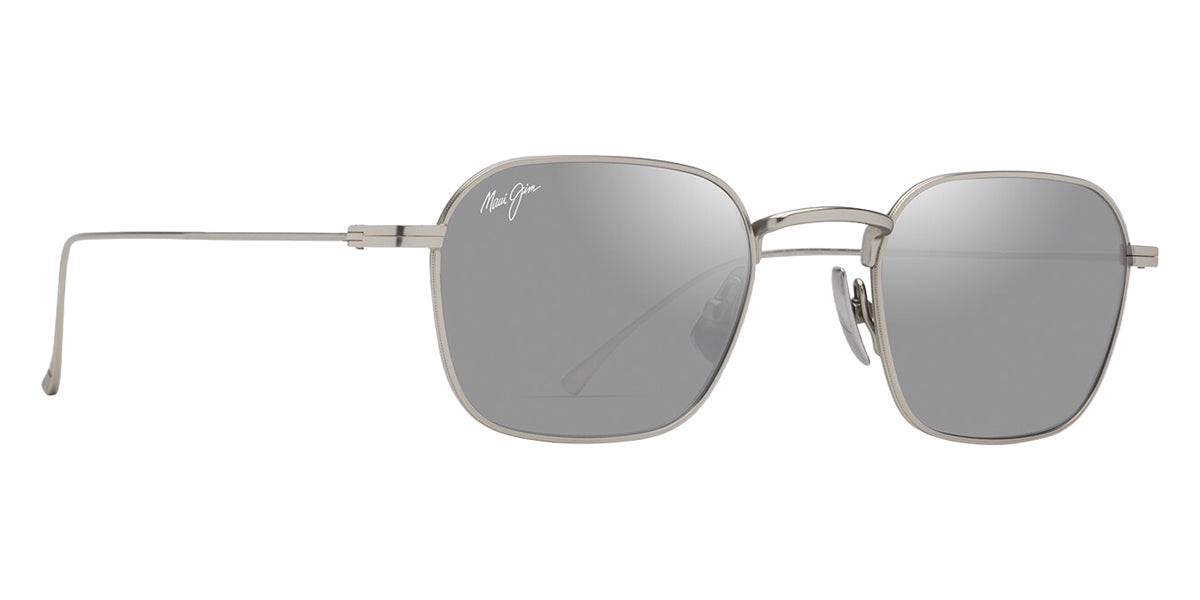 Maui Jim® Mekala MJI S690-17A 48 - Matte Silver/Hawaii Seashine Sunglasses