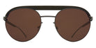 Mykita® ML01 MYK ML01 MH51 Safari Green/Graphite / Leica Brown Polarise 53 - MH51 Safari Green/Graphite / Leica Brown Polarise Sunglasses