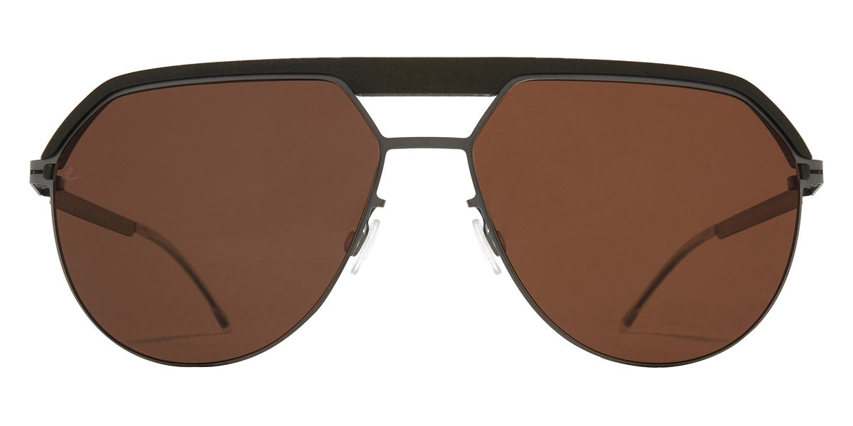 Mykita® ML02 MYK ML02 MH51 Safari Green/Graphite / Leica Brown Polarise 57 - MH51 Safari Green/Graphite / Leica Brown Polarise Sunglasses