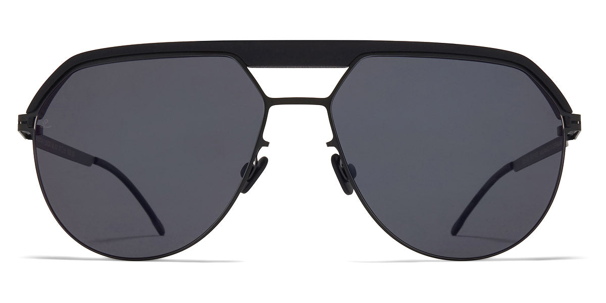 Mykita® ML02 MYK ML02 MH6 Pitch Black/Black / Leica Black Polarized 57 - MH6 Pitch Black/Black / Leica Black Polarized Sunglasses