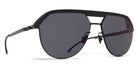 Mykita® ML02 MYK ML02 MH6 Pitch Black/Black / Leica Black Polarized 57 - MH6 Pitch Black/Black / Leica Black Polarized Sunglasses