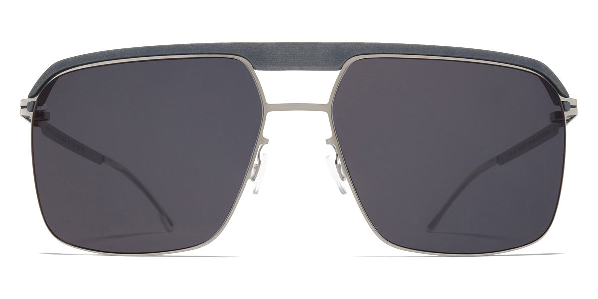 Mykita® ML03 MYK ML03 MH53 Mouse Grey/Shiny Silver / Leica Black Solid 60 - MH53 Mouse Grey/Shiny Silver / Leica Black Solid Sunglasses