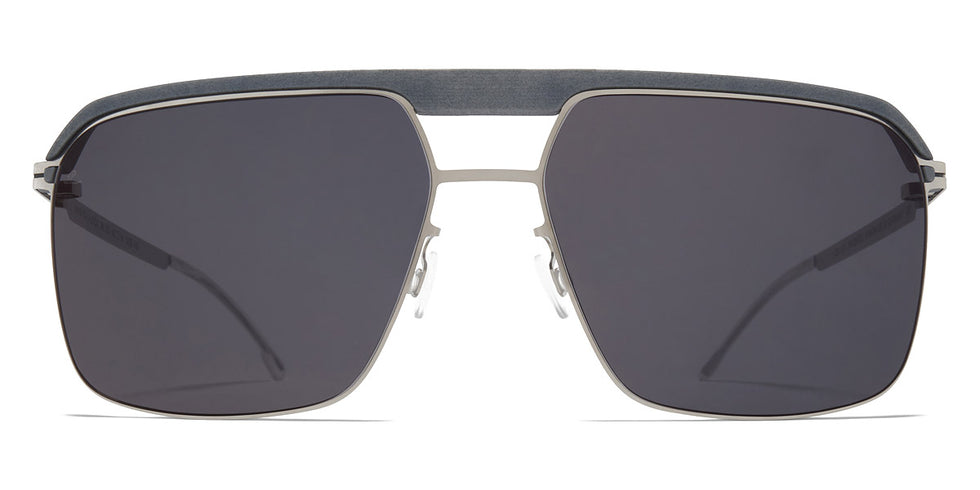 Mykita® ML03 MYK ML03 MH53 Mouse Grey/Shiny Silver / Leica Black Solid 60 - MH53 Mouse Grey/Shiny Silver / Leica Black Solid Sunglasses