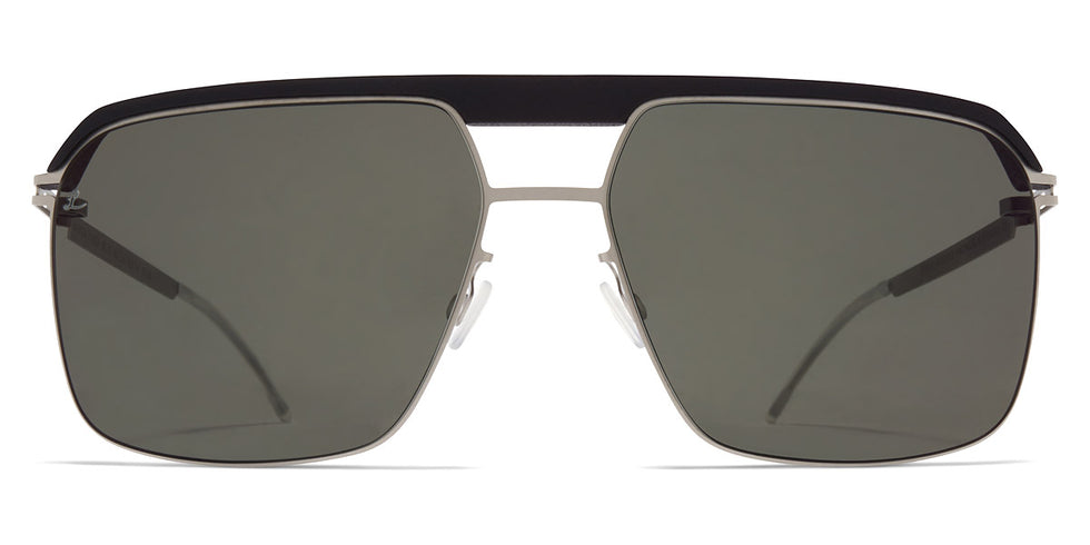 Mykita® ML03 MYK ML03 MH49 Pitch Black/Matte Silver / Leica G15 Solid 60 - MH49 Pitch Black/Matte Silver / Leica G15 Solid Sunglasses