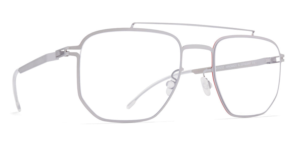 Mykita® ML08 MYK ML08 Leica Silver/Leica Red Edges 52 - Leica Silver/Leica Red Edges Eyeglasses