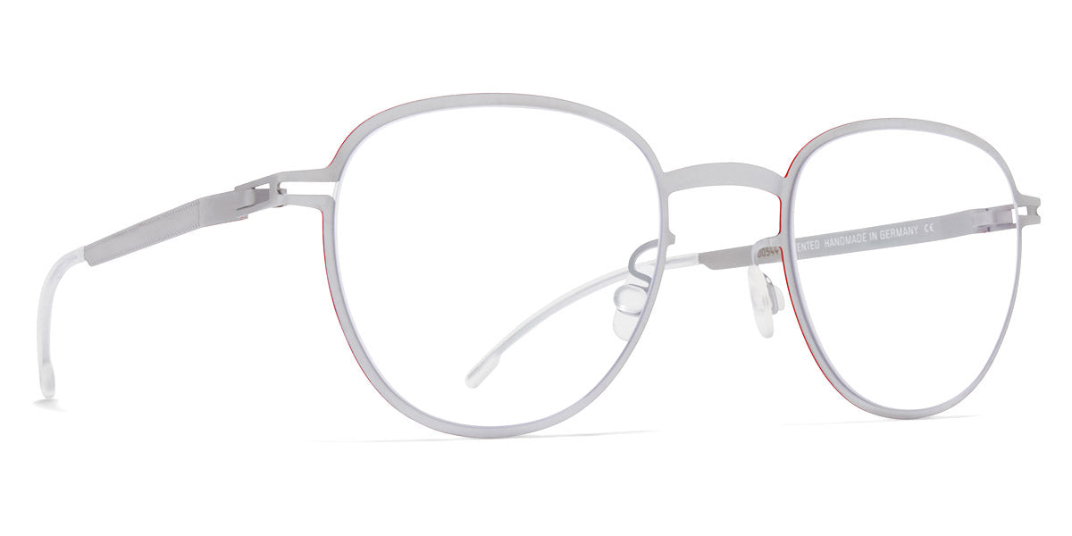 Mykita® ML09 MYK ML09 Leica Silver/Leica Red Edges 48 - Leica Silver/Leica Red Edges Eyeglasses