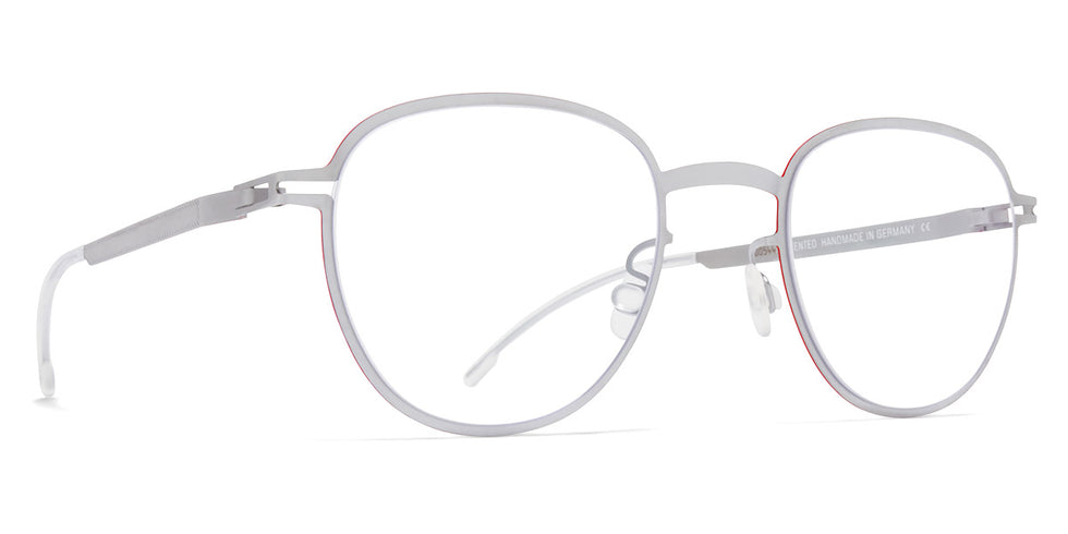Mykita® ML09 MYK ML09 Leica Silver/Leica Red Edges 48 - Leica Silver/Leica Red Edges Eyeglasses