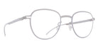 Mykita® ML09 MYK ML09 Leica Silver/White Edges 48 - Leica Silver/White Edges Eyeglasses